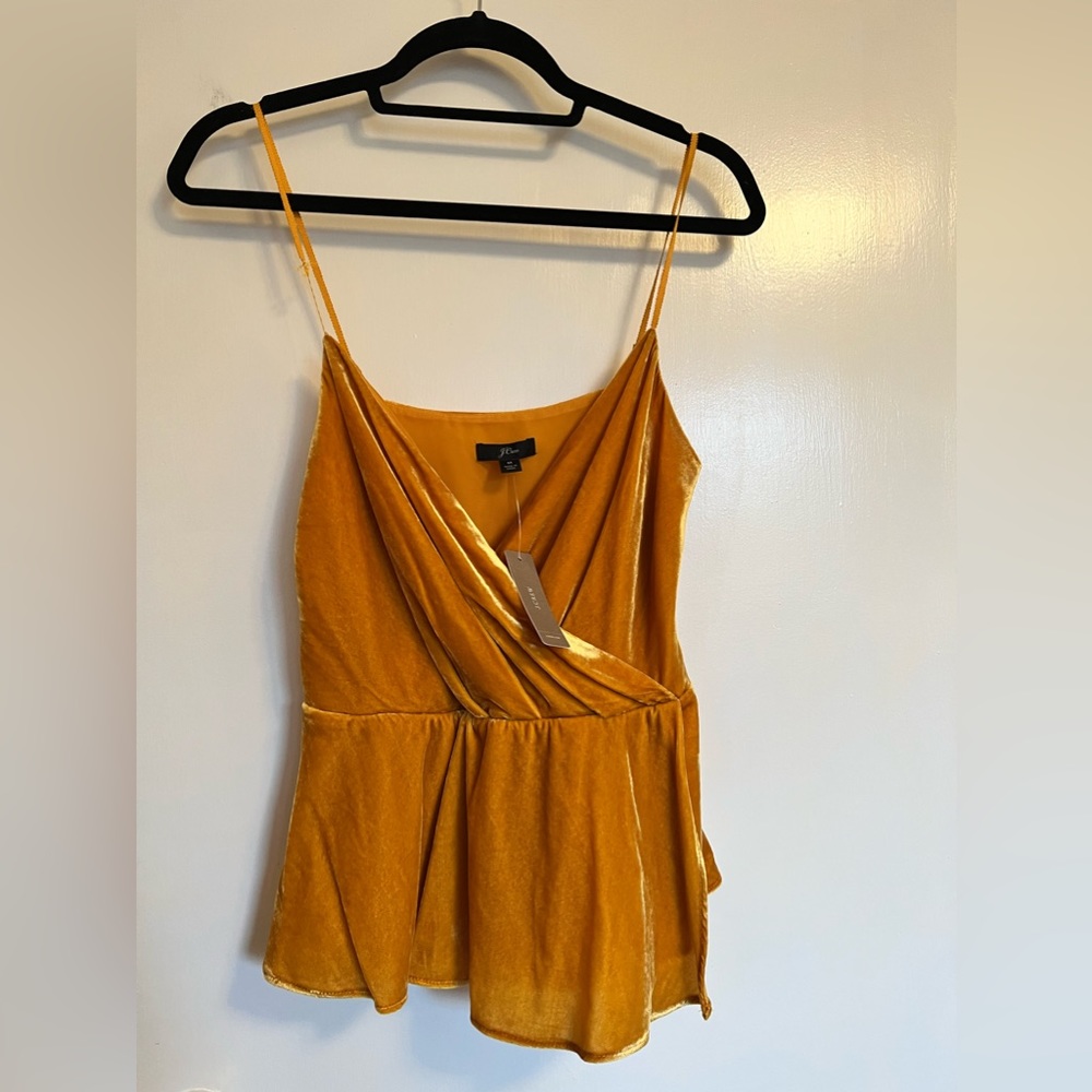 J crew velvet tank in Medium.